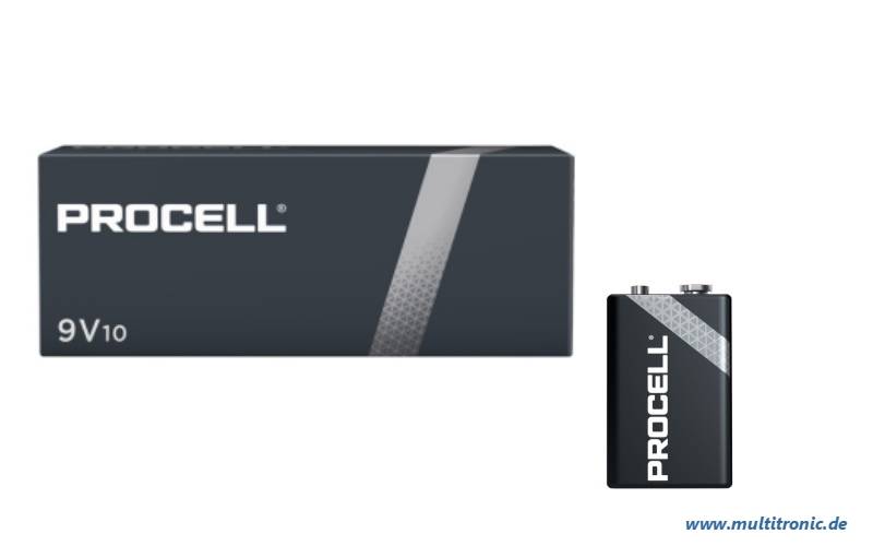 Duracell Batterie 9V E-Block 6LR61* - Batterie - 9V-Block - 9 V