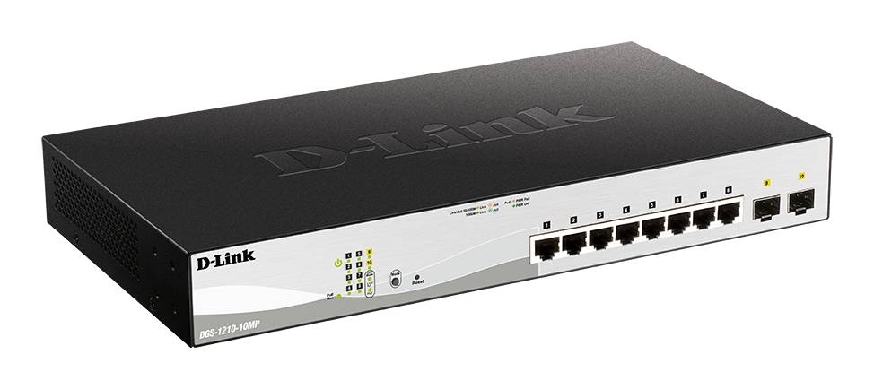DLink Deutschland 10-Port Gigabit Switch DGS-1210-10MP/E