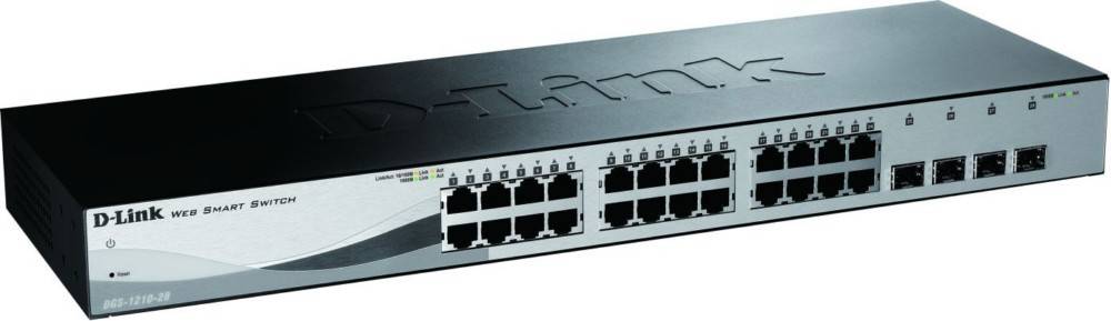 DLink Deutschland 28-Port Gigabit Switch DGS-1210-28/E