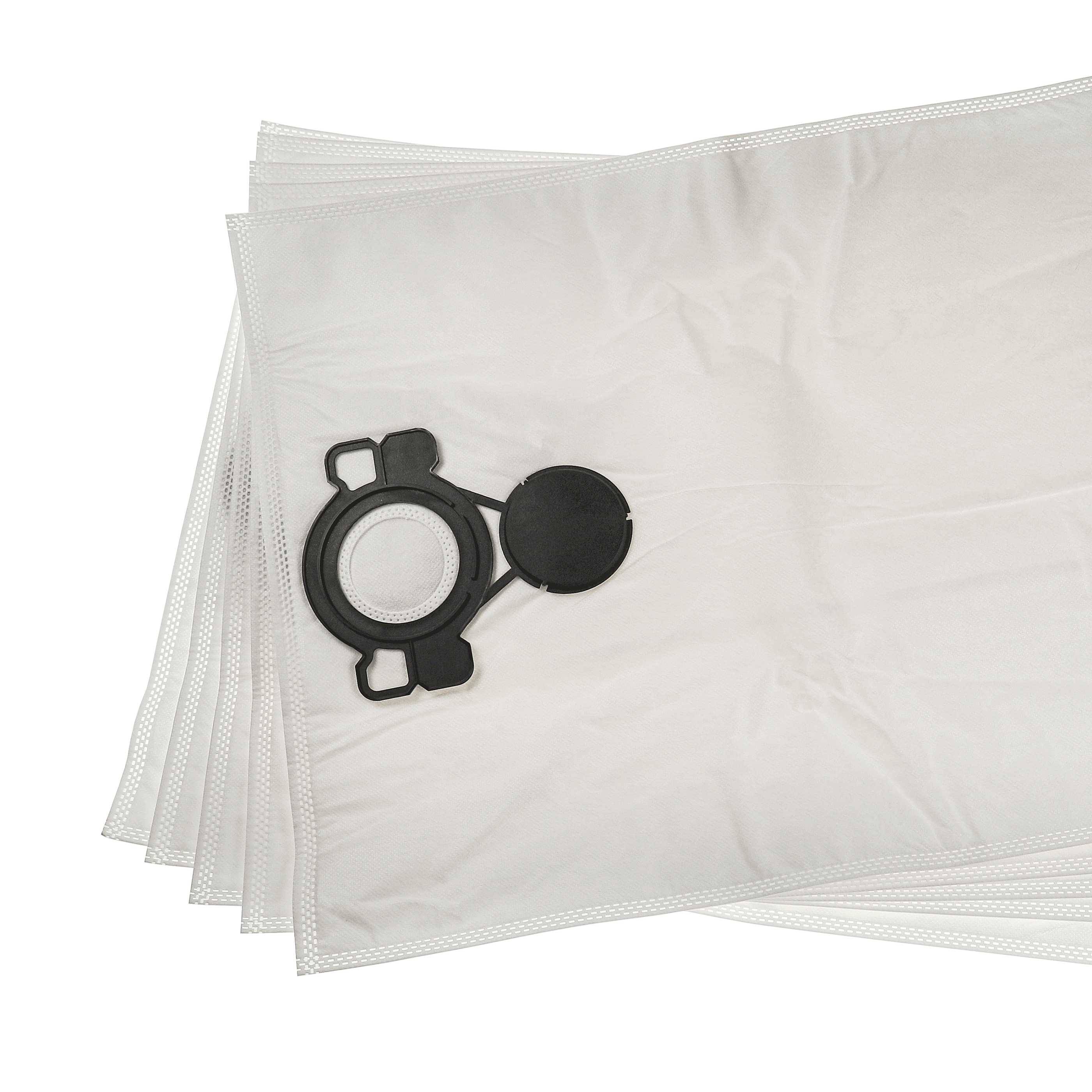 vhbw 50x Staubsaugerbeutel kompatibel mit Nilfisk VL200 20 PC, 30 PC INOX Staubsauger - Mikrovlies, 32cm x 23cm Weiß