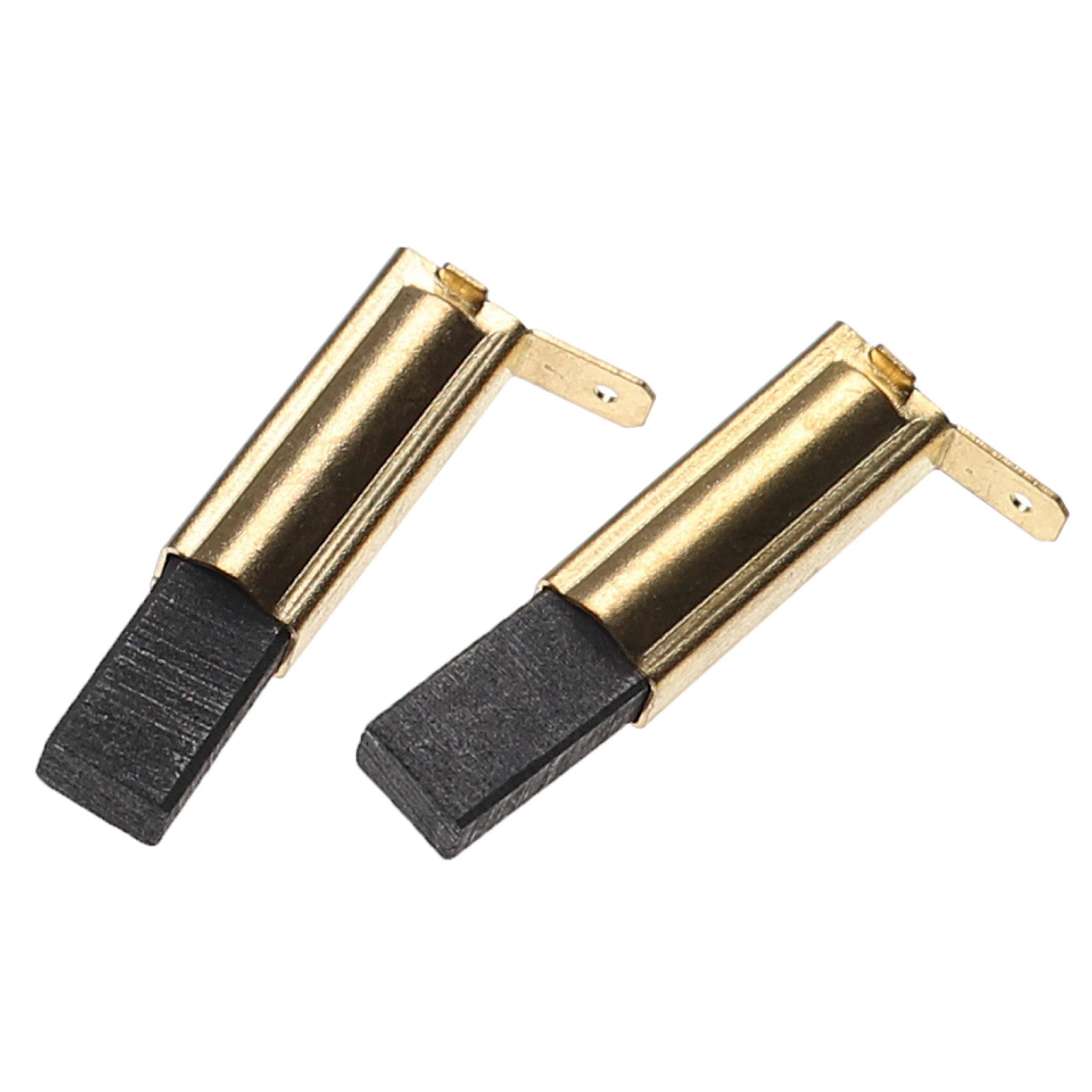 vhbw 2x Kohlebürste 8 x 19 x 37 mm kompatibel mit Collomix Ergomix 1, 2 Elektrowerkzeug