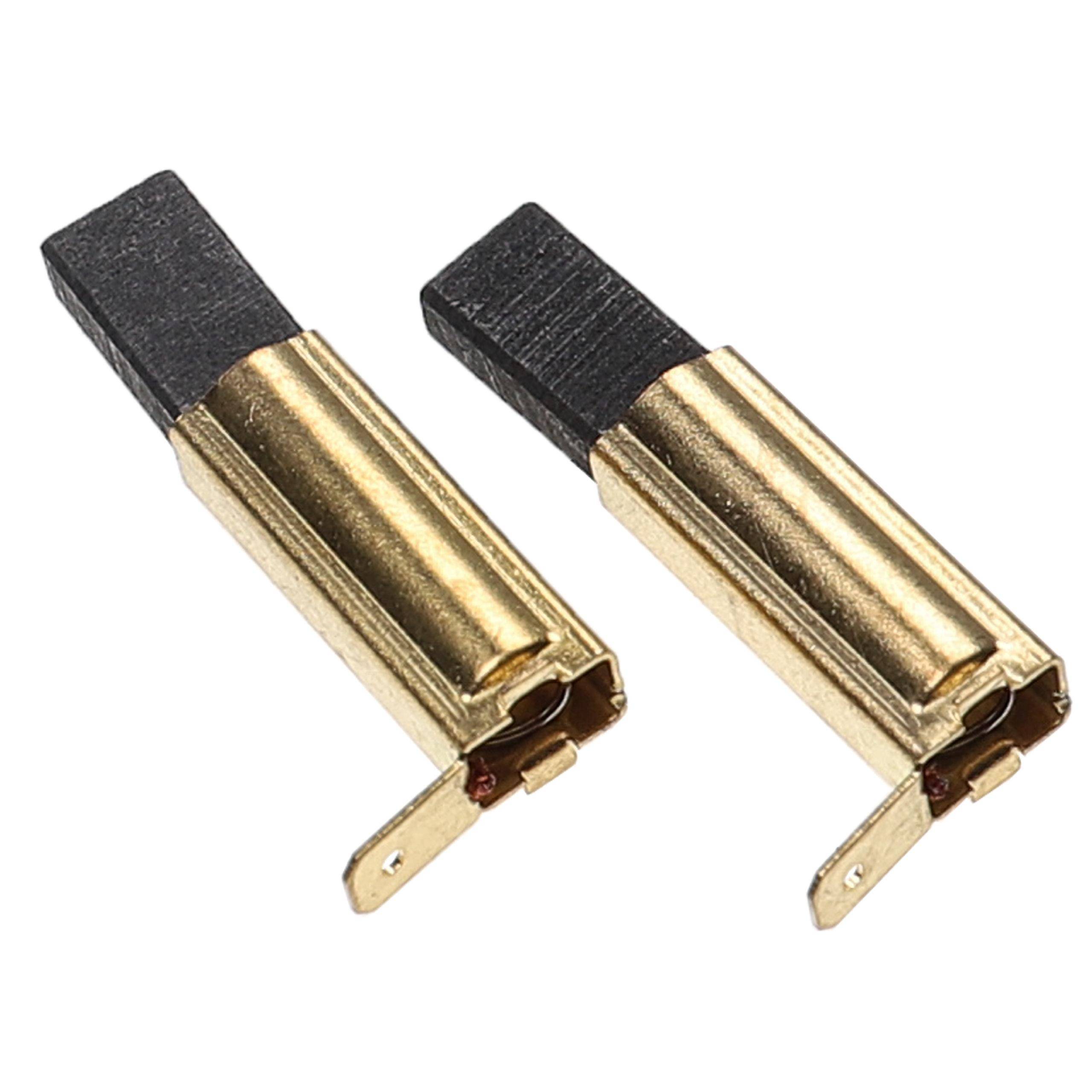 vhbw 2x Kohlebürste 8 x 19 x 37 mm kompatibel mit Collomix Ergomix 1, 2 Elektrowerkzeug