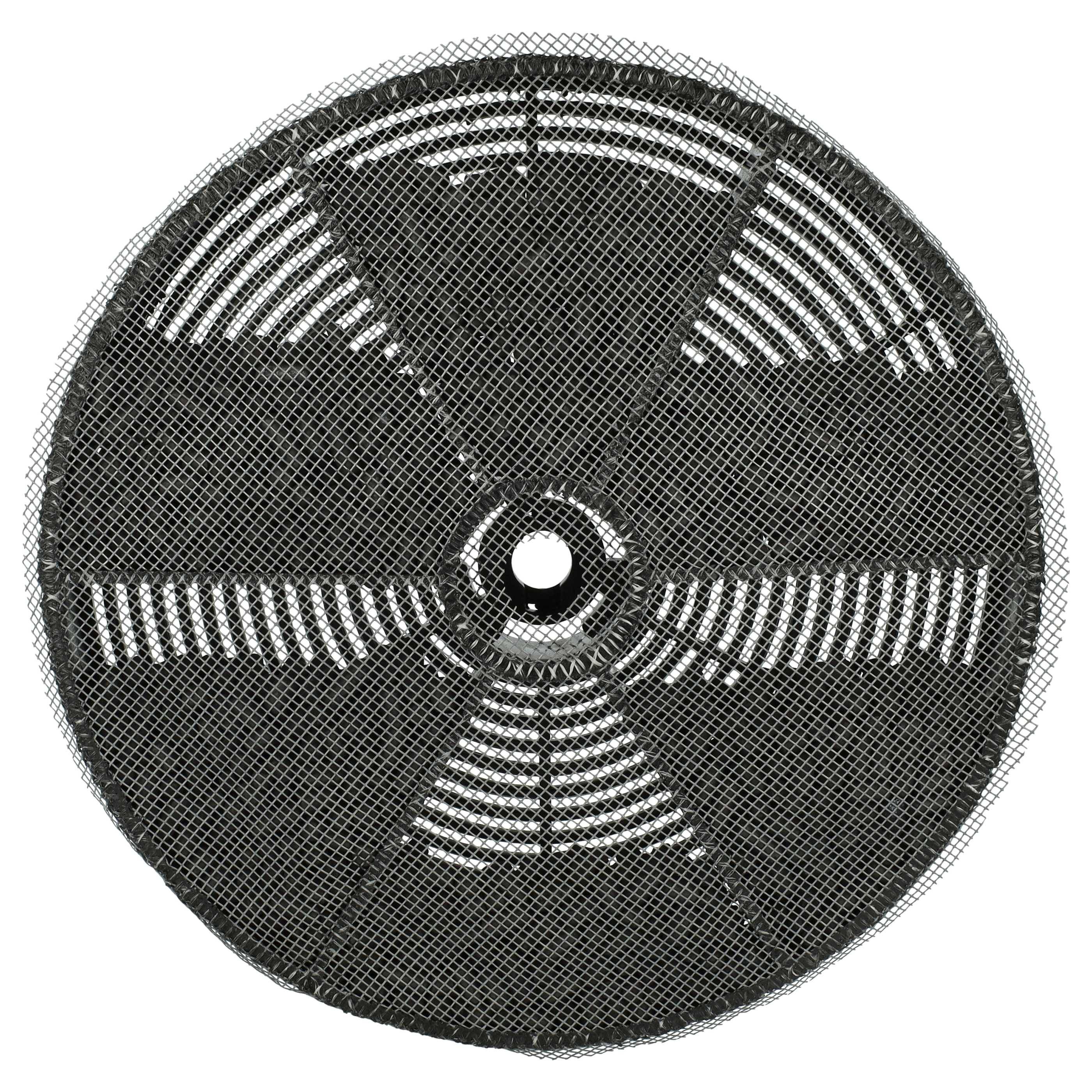 vhbw 2x Aktivkohlefilter kompatibel mit Alno AEF3260N 94242035500, ADI2530W 94264001600 Dunstabzugshaube - 17,3 cm, Mit Netzbespannung