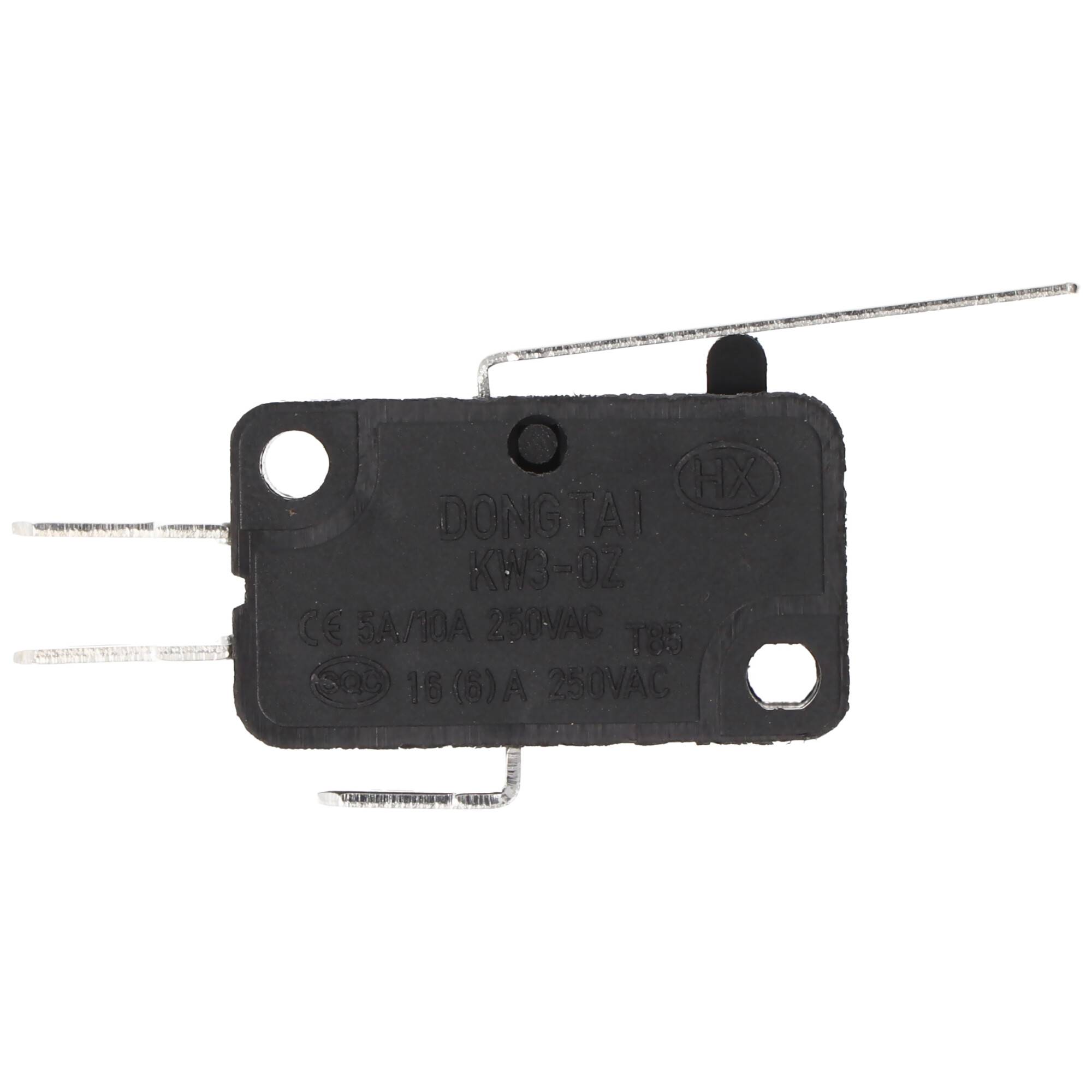 Goobay Mikroschalter - Wechselschalter, 1-polig - mit geradem Hebel