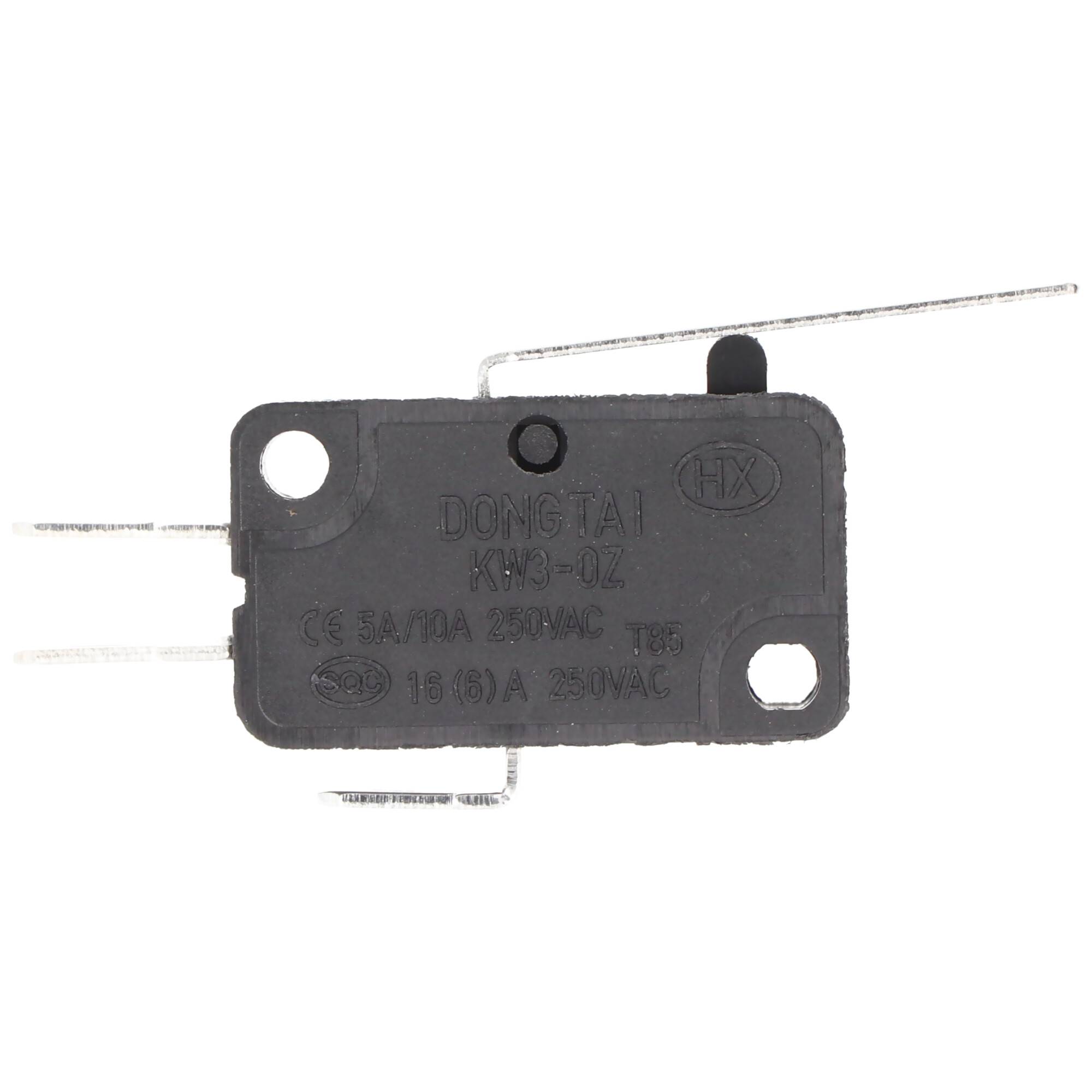 Goobay Mikroschalter - Wechselschalter, 1-polig - mit geradem Hebel