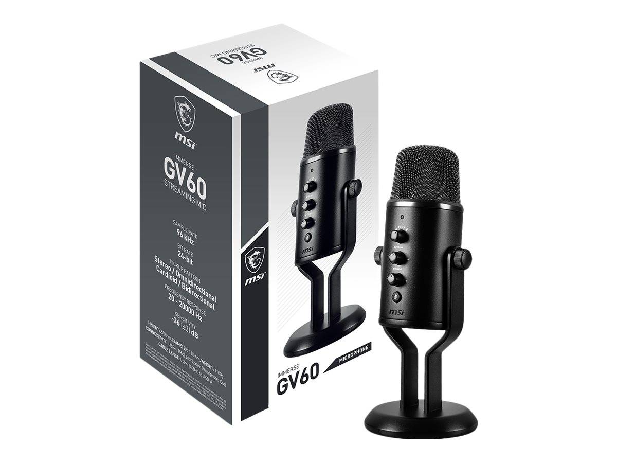 MSI IMMERSE GV60 - Mikrofon - USB