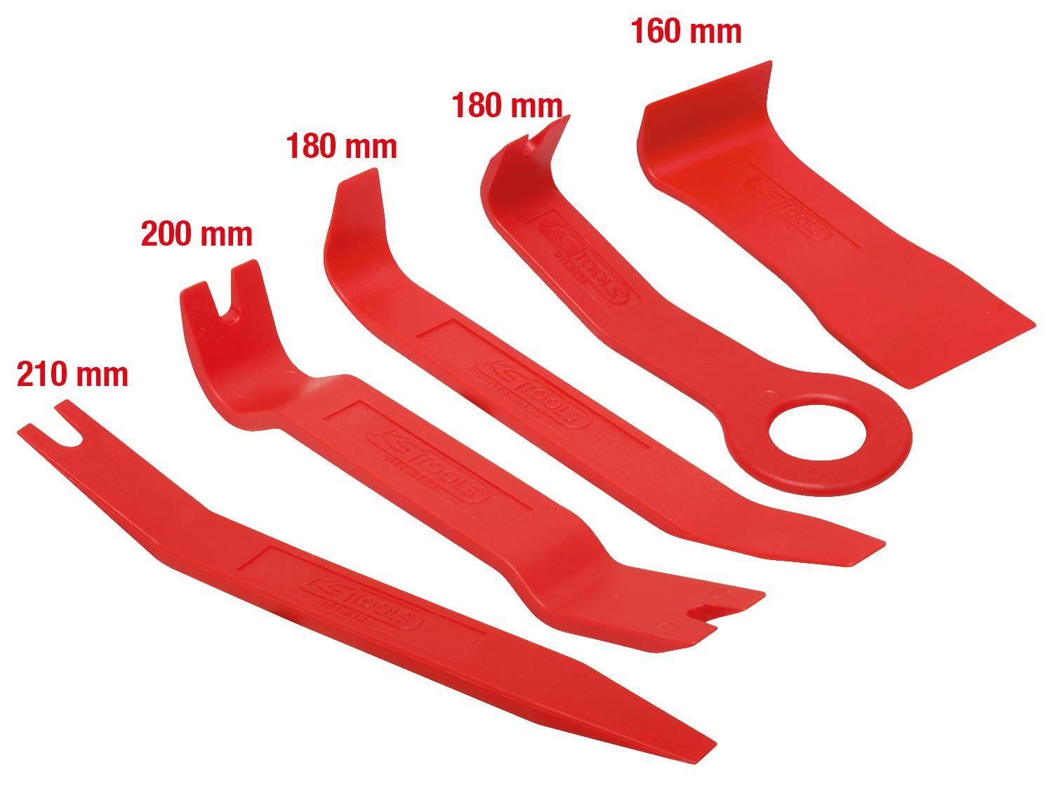 KS TOOLS Kunststoffkeil-Satz, 5-tlg