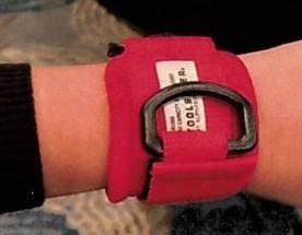 TOOLSAVER Neopren-Komfortarmband mit D-Ring