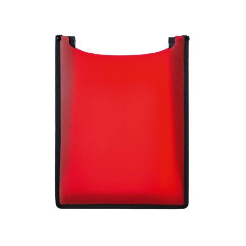 Heftbox Flexi transluzent, rot