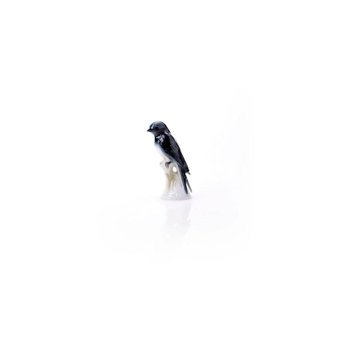 2686/40 - Porzellanfigur Rauchschwalbe, 11 cm, farbig