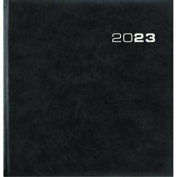 Wochenbuch Sekretär 786 2023 1 Woche/2 Seiten 20x21cm anthrazit