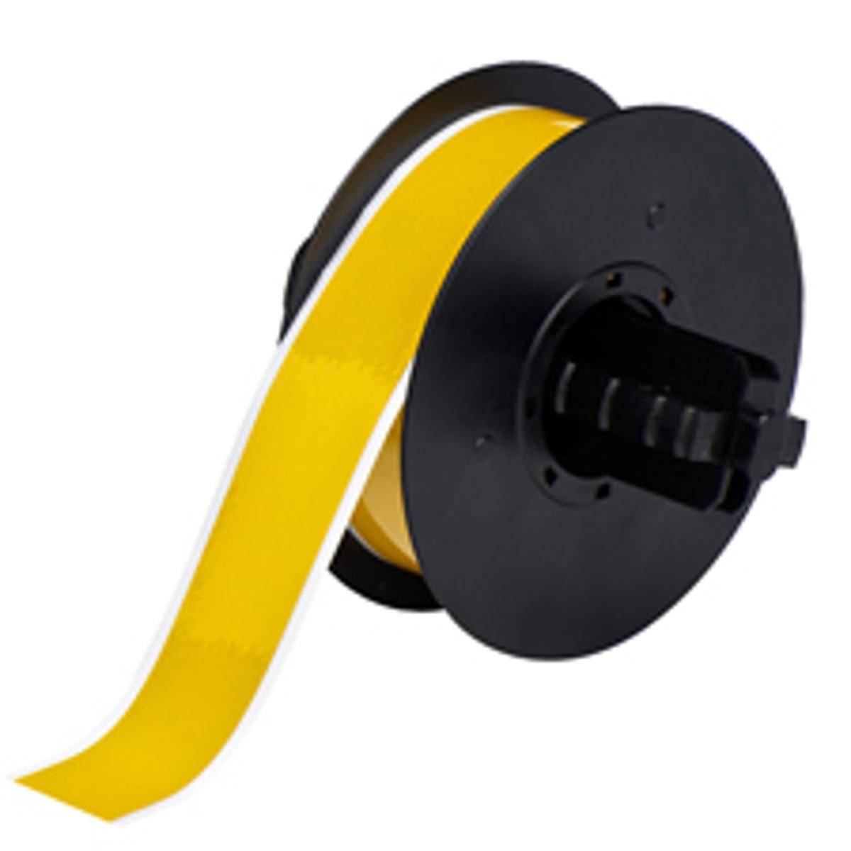 Brady, B30C-1125-584-YL, reflektierendes Vinylband, Gelb, glänzend, 28.58 mm x 15.20 m, permanent, Endlos