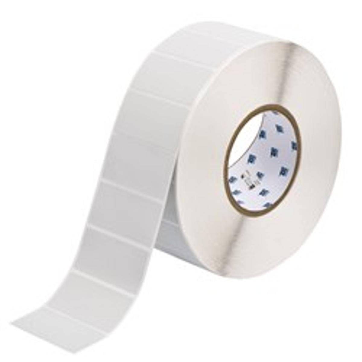 Brady, THT-7-428-3, metallisierter Polyester, 69.85 x 31.75 mm, permanent (3000 E.)