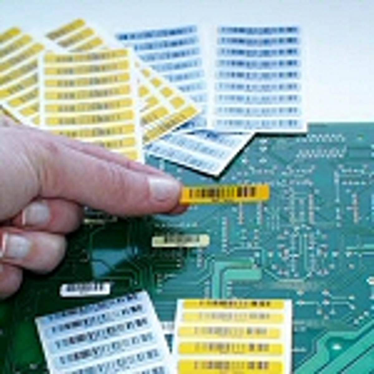 Brady, BPT-1-652-2.5, Polyimid, Beige, matt, 19.05 x 6.35 mm, permanent, 5-bahnig (2500 E.)