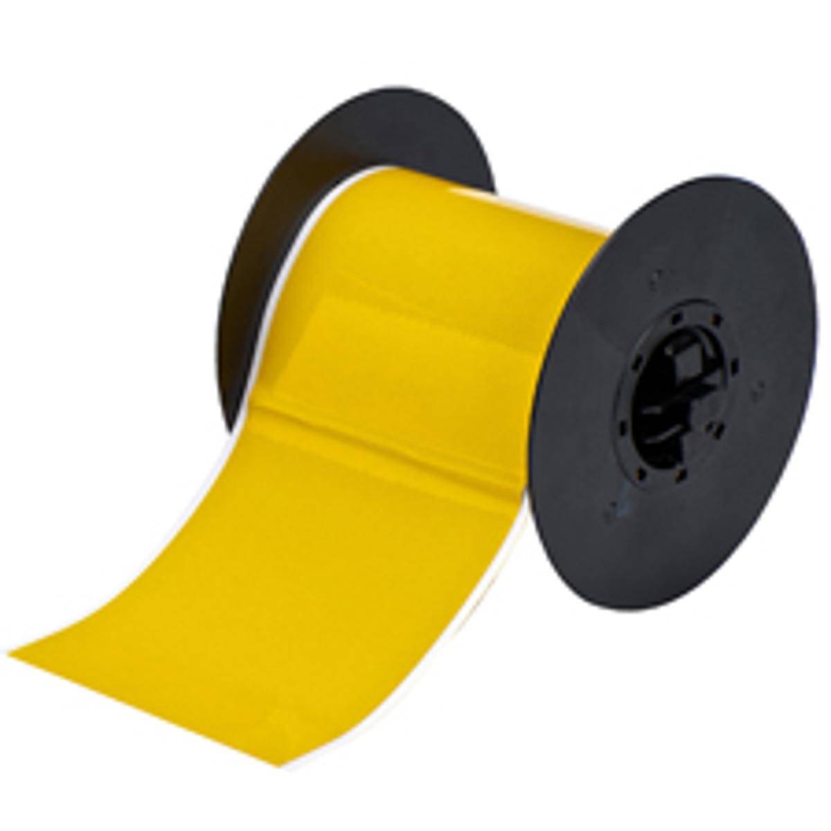 Brady, B30C-4000-584-YL, reflektierendes Vinylband, Gelb, glänzend, 101.60 mm x 15.20 m, permanent, Endlos