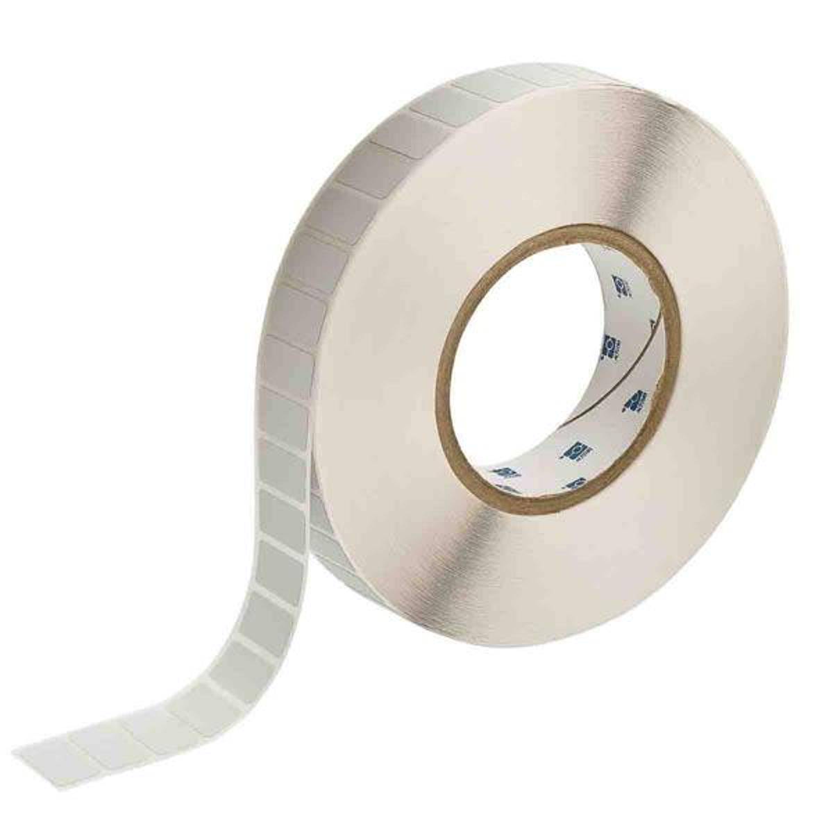 Brady, THT-59-486-10, metallisierter Polyester, 25.40 x 12.70 mm, extra stark haftend (1 VE = 10000 E.)