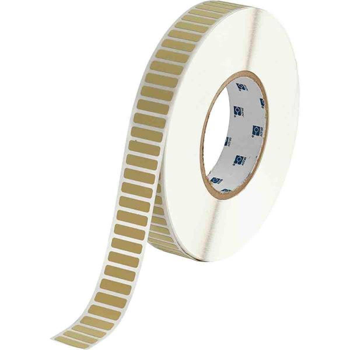 Brady, THT-49-724-10, Polyimid, Beige, matt, 22.86 x 6.35 mm, permanent (10000 E.)