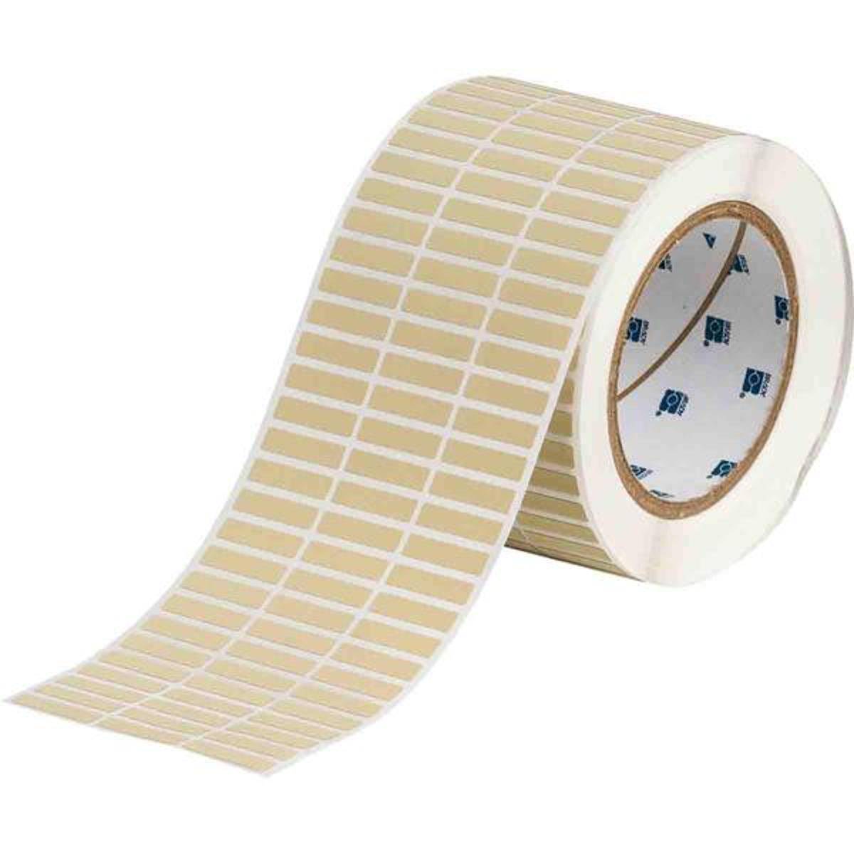 Brady, THT-41-724-10, Polyimid, Beige, matt, 25.40 x 4.75 mm, permanent, 3-bahnig (10000 E.)