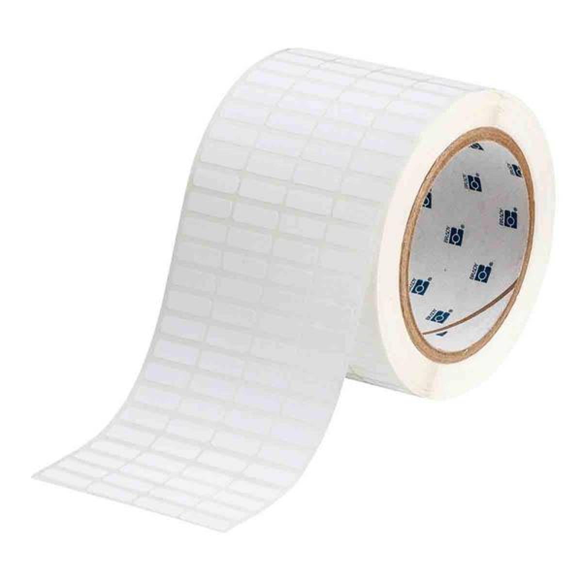 Brady, THT-1-488-10, Polyester, Weiß, matt, 19.05 x 6.35 mm, permanent, 4-bahnig (10000 E.)