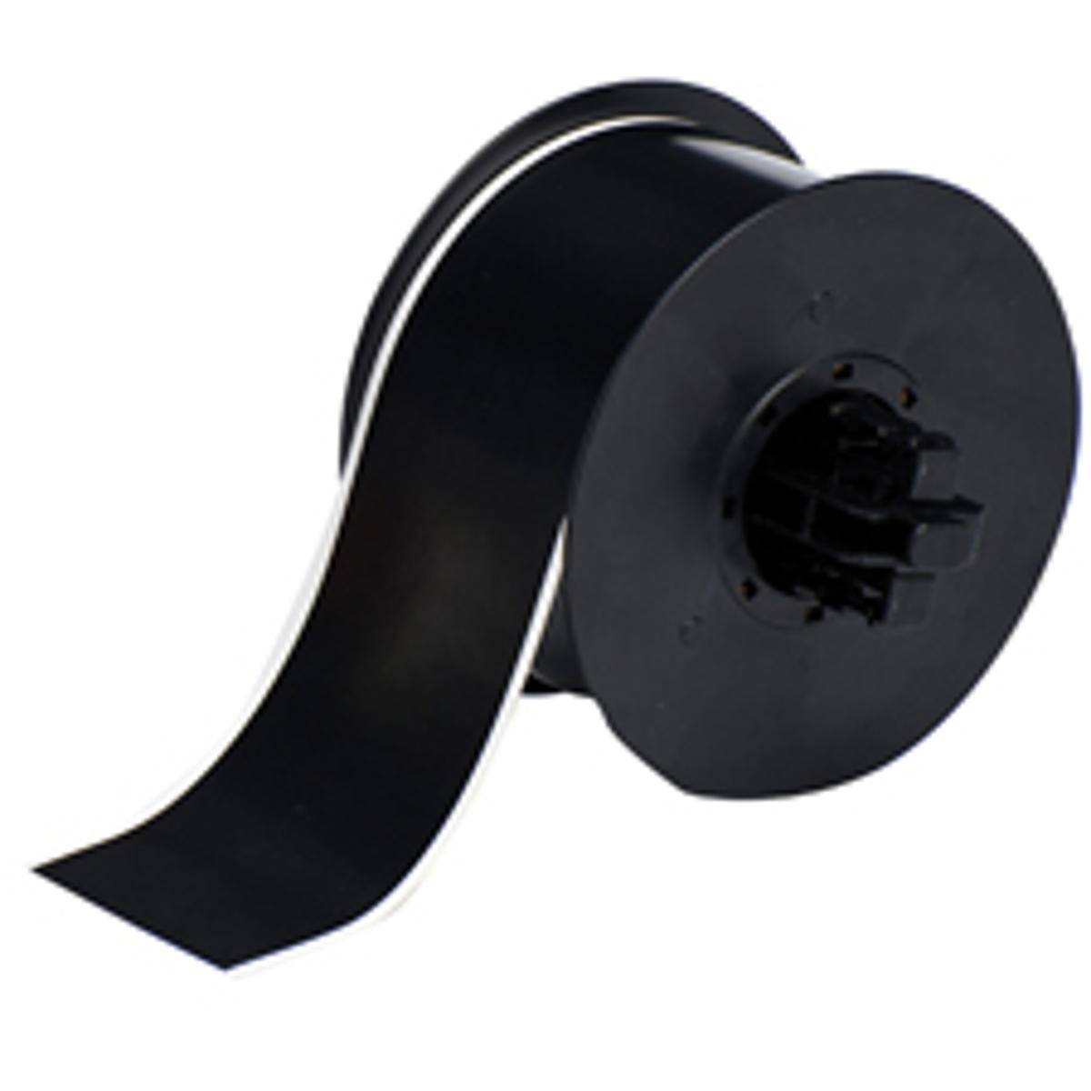 Brady, B30C-2250-595-BK, Hochleistungsvinyl, Schwarz, glänzend, 57.00 mm x 30.40 m, permanent, Endlos