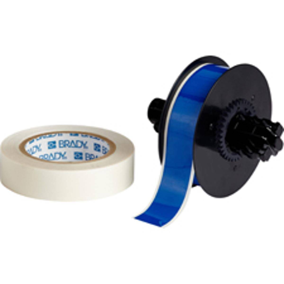 Brady, B30C-1125-483BL-KT, Toughstripe Bodenmarkierung mit Schutzlaminat, Polyester, Blau, glänzend, 29.00 mm x 30.40 m, extra stark haftend, Endlos