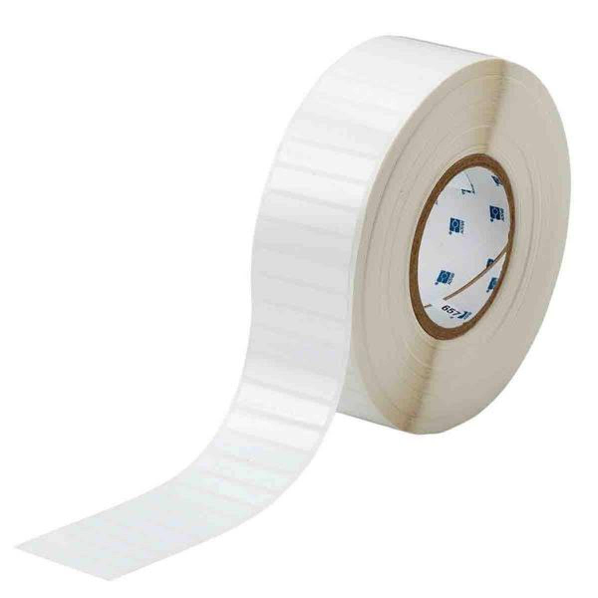 Brady, THT-79-423-10, Polyester, Weiß, 50.80 x 10.16 mm, permanent (10000 E.)