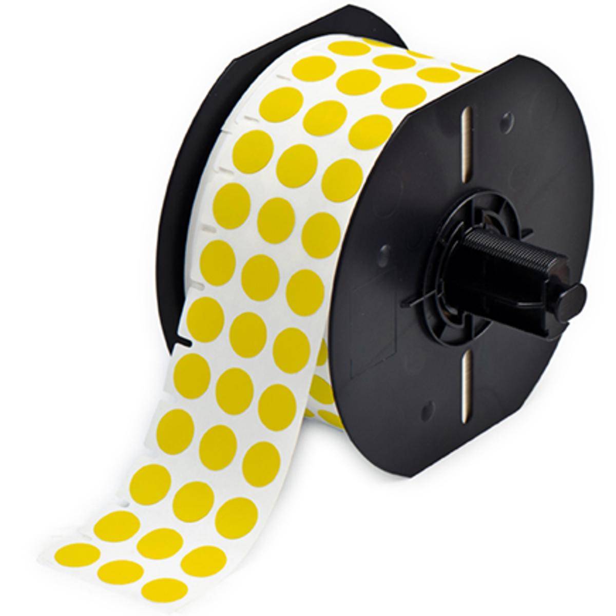 Brady, B33-602-499YL, Nylongewebe, Gelb, matt, 9,53mm rund, permanent, 3-bahnig(3000 E.)