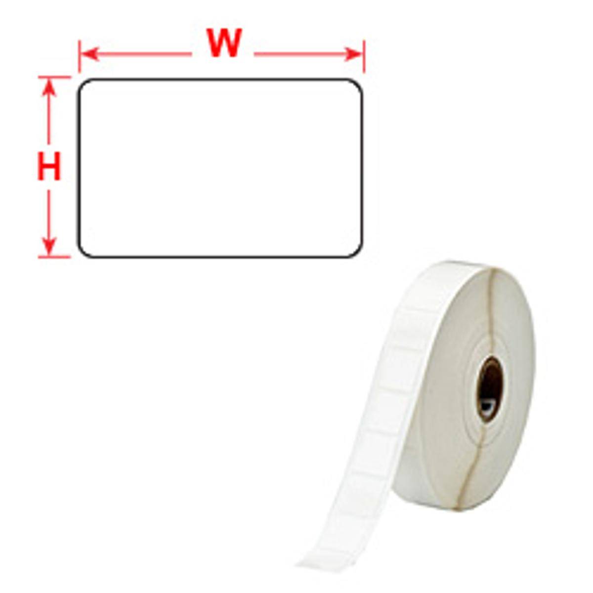 Brady, THT-254-498-1.5-SC, Vinylgewebe, Weiß, wiederablösbar, 19.05 x 19.05 mm, für BBP11 (1500 E.)