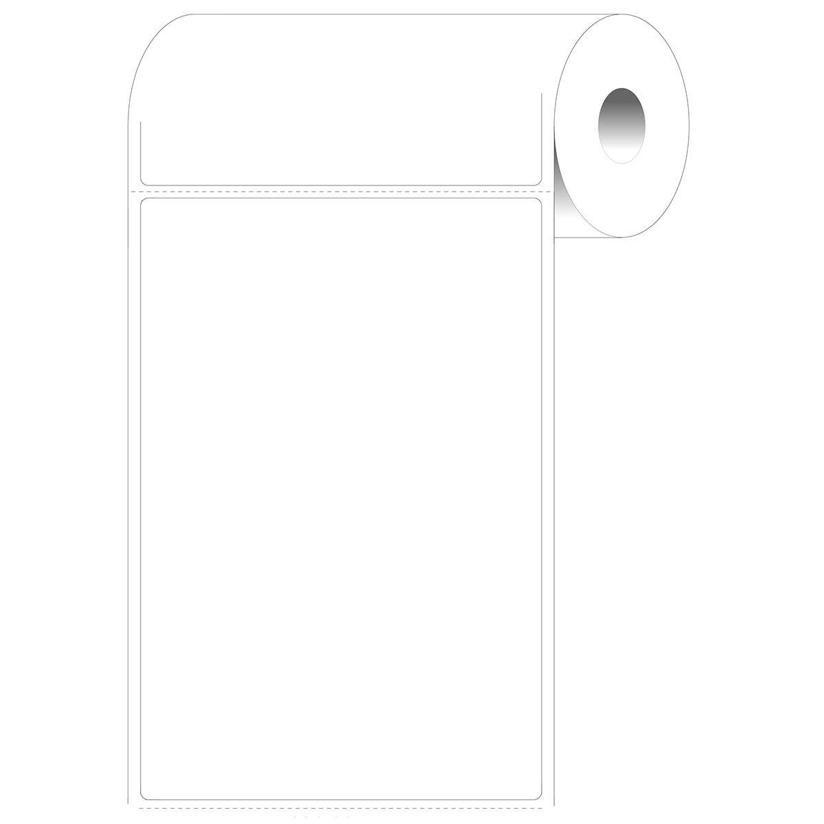 Brady, BPT-540-600, B-7604, Thermopapier, Weiß, 101.60 x 152.40 mm, permanent (1 VE = 12 Rollen á 250 E.)