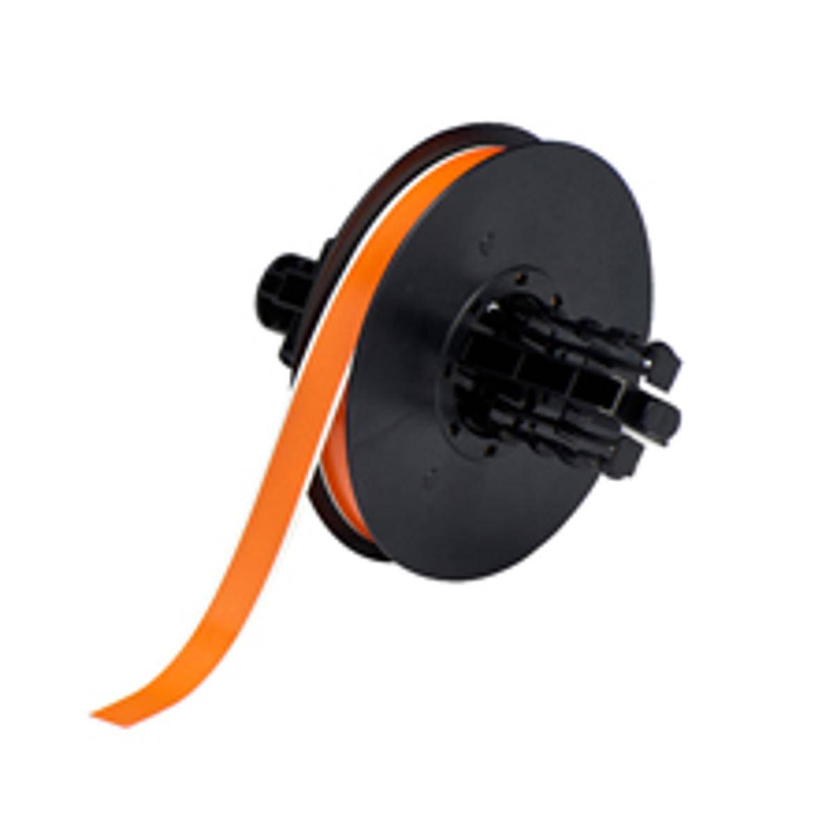 Brady, B30C-500-595-OR, Hochleistungsvinyl, Orange, glänzend, 12.70 mm x 30.40 m, permanent, Endlos