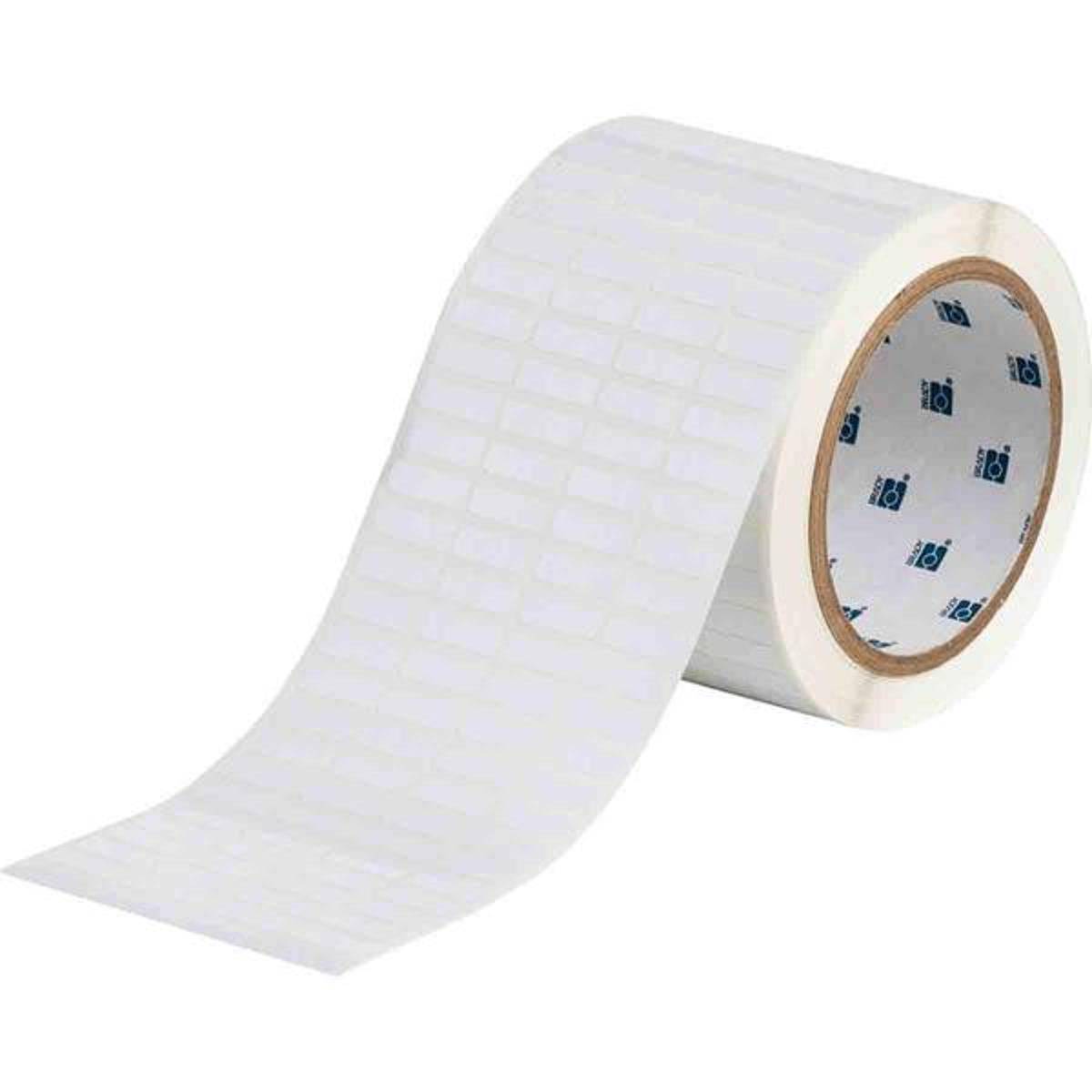 Brady, THT-1-473-10, Spannungsableitender Polyester, Weiß, 19.05 x 6.35 mm, permanent, 4-bahnig (10000 E.)