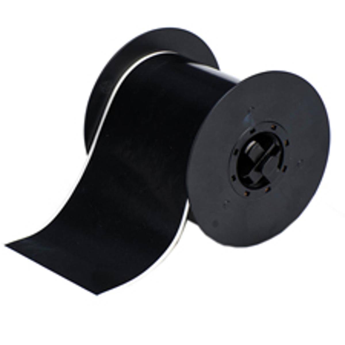 Brady, B30C-4000-595-BK, Hochleistungsvinyl, Schwarz, glänzend, 101.00 mm x 30.40 m, permanent, Endlos