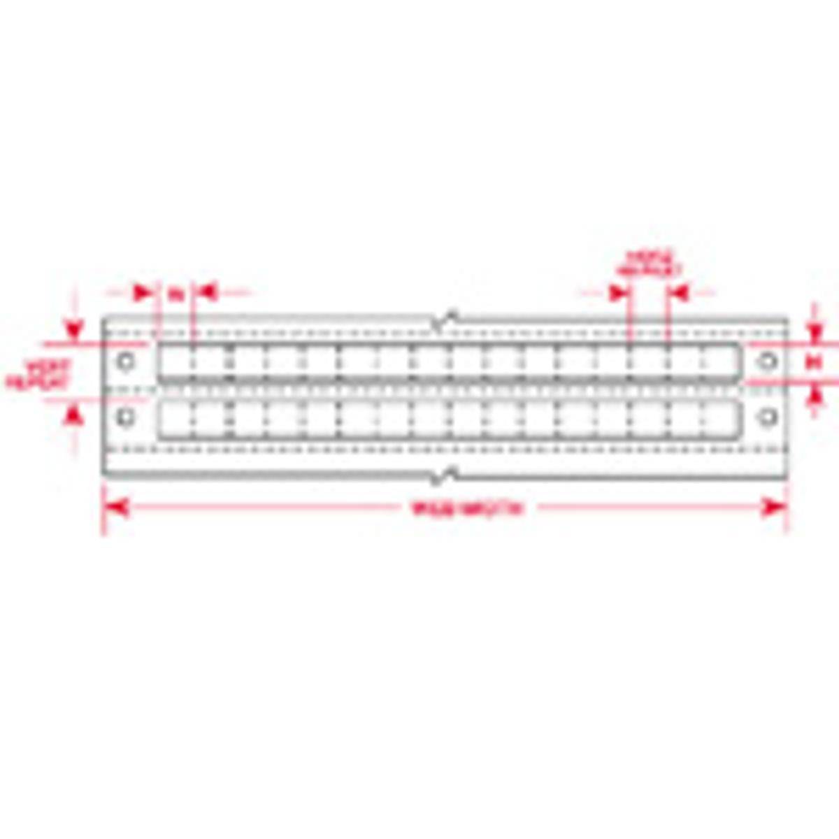 Brady, DAT-108-619-10, Polyester, matt, Weiß, 7,62 x 7,62mm, permanent, 16-bahnig, f. Nadeldrucker (10000 E.)