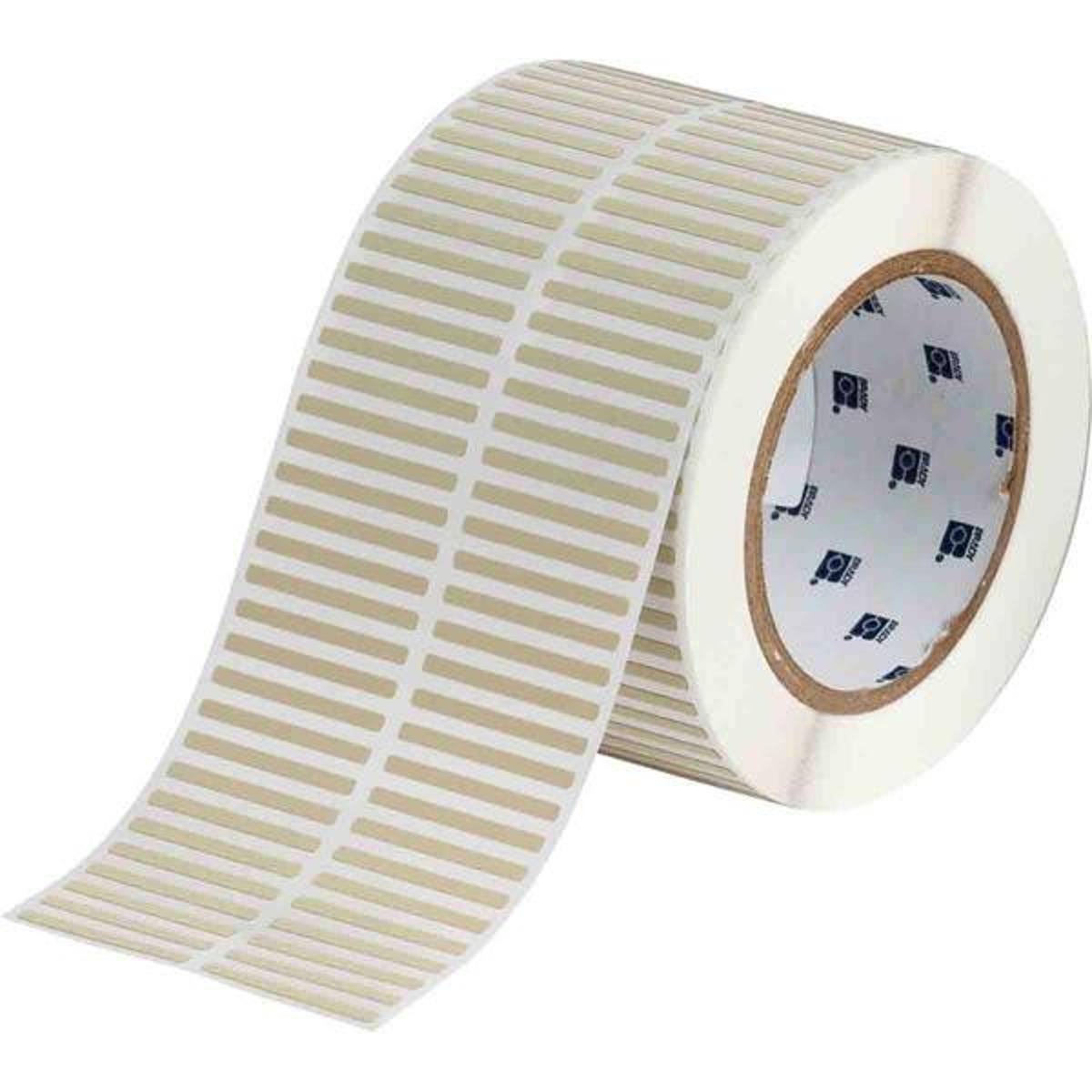 Brady, THT-28-724-10, Polyimid, Beige, matt, 38.10 x 3.175 mm, permanent, 2-bahnig (10000 E.)