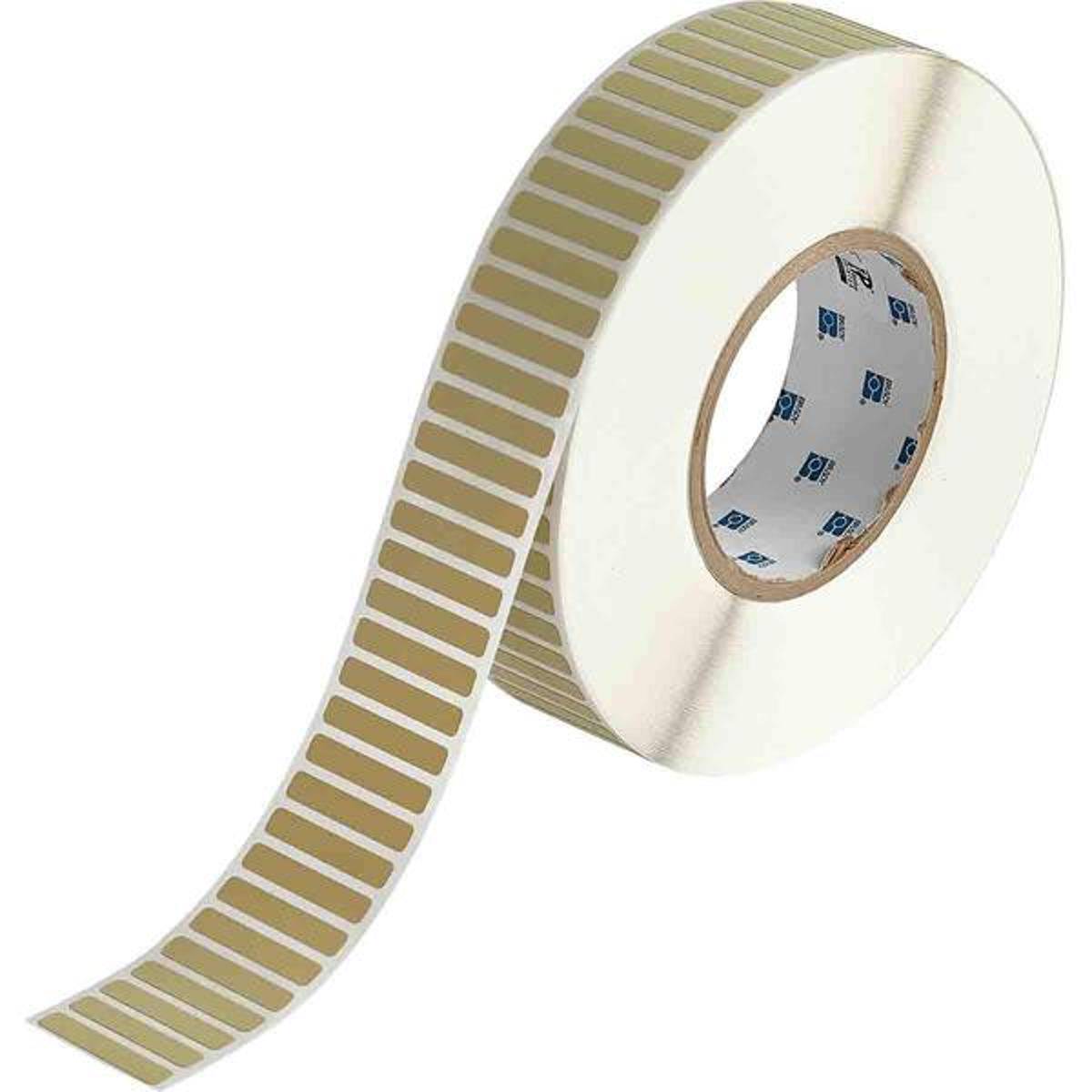 Brady, THT-44-724-10, Polyimid, Beige, matt, 34.93 x 6.35 mm, permanent (10000 E.)