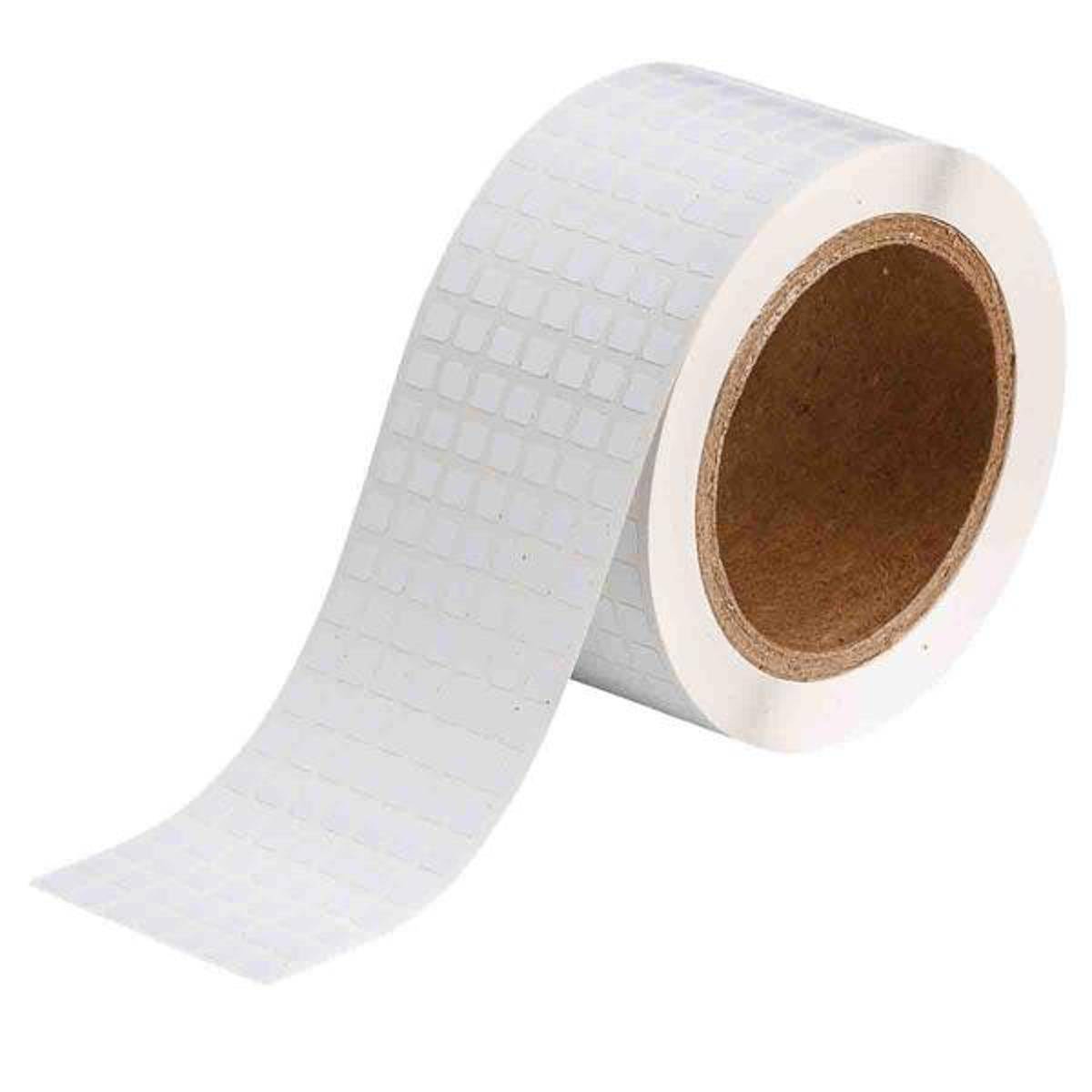 Brady, THT-70-473-20, Spannungsableitender Polyester, Weiß, 6.35 x 6.35 mm, permanent, 7-bahnig (20000 E.)