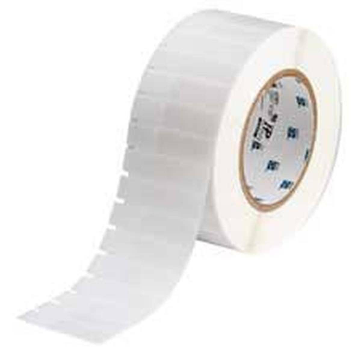 Brady, THT-127-427-3, selbstlaminierendes Vinyl, Weiß/Transparent, 12.70 x 19.05(55.80) mm, permanent, für Kabeldurchmesser von 5.90 - 11.70 mm (300