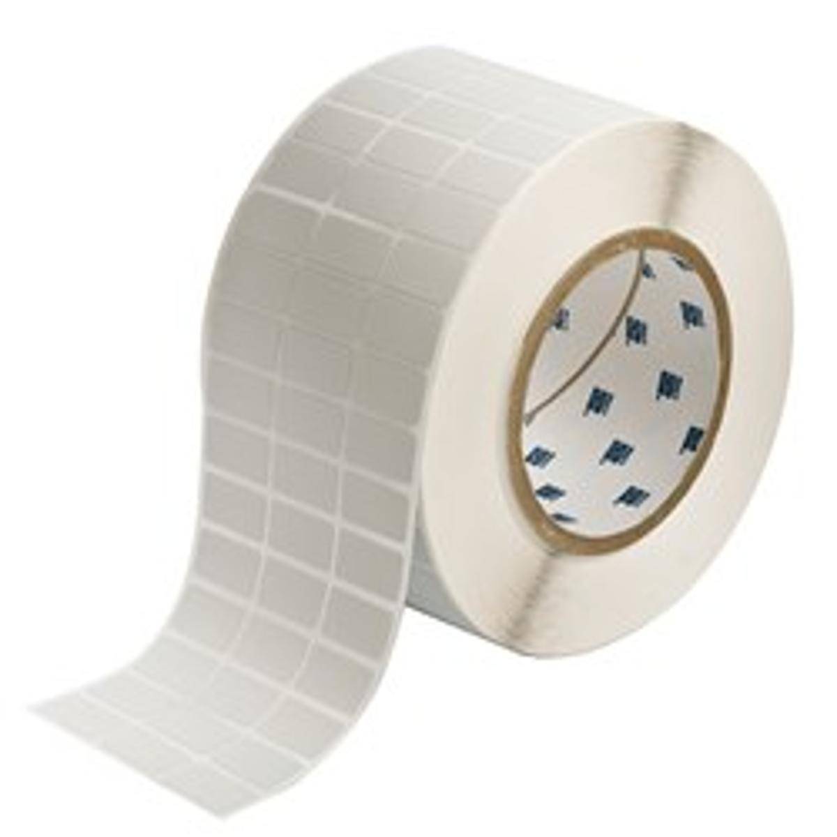 Brady, THT-5-428-10, metallisierter Polyester, 25.40 x 12.70 mm, permanent, 3-bahnig(10000 E.)
