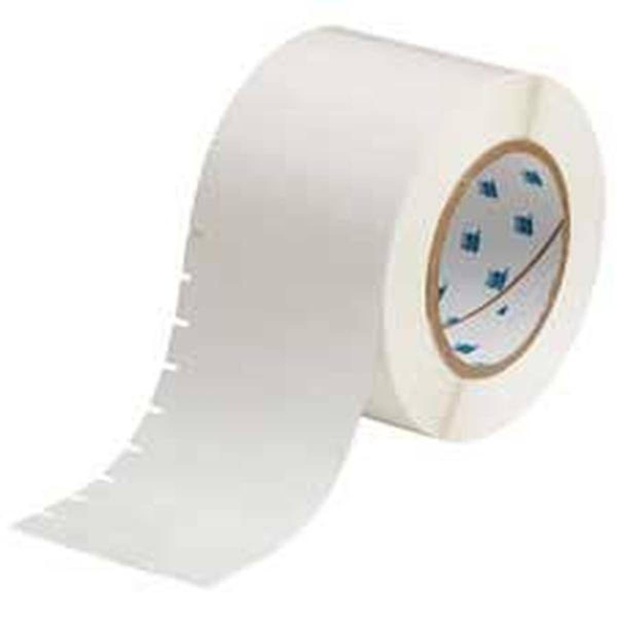 Brady, THT-39-430-10, Polyester, Transparent, glänzend, 25.40 x 12.70 mm, permanent, 3-bahnig (10000 E.)