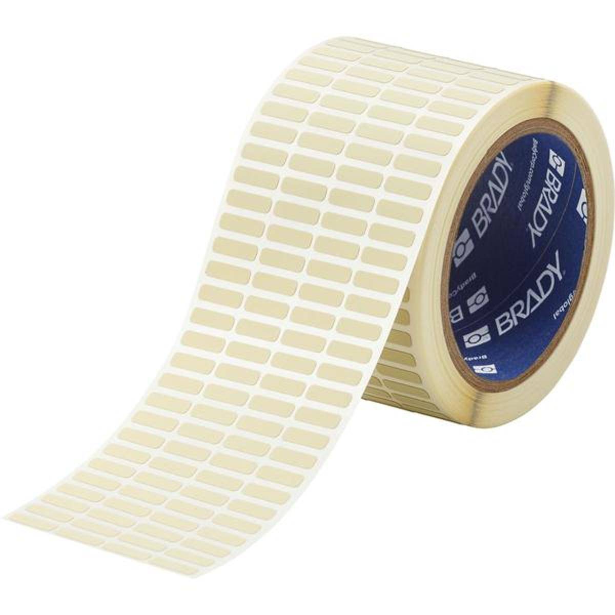 Brady, THT-14-724-10, Polyimid, Beige, matt, 16.51 x 5.08 mm, permanent, 4-bahnig (10000 E.)