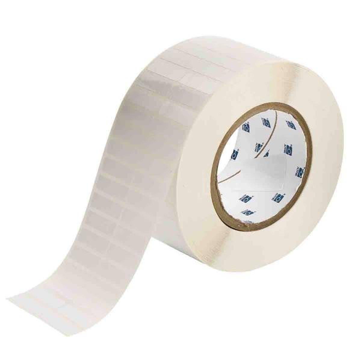Brady, THT-29-423-10, Polyester, Weiß, 31.75 x 9.53 mm, permanent, 2-bahnig (10000 E.)