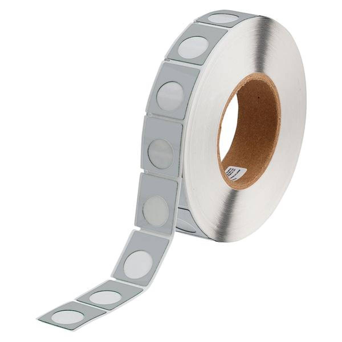 Brady, THTEP-05-7593-SV, EPREP, Polyester, Silber, 30.00 x 40.00 mm, Lochdurchmesser 24.00 mm, permanent (750 E.)