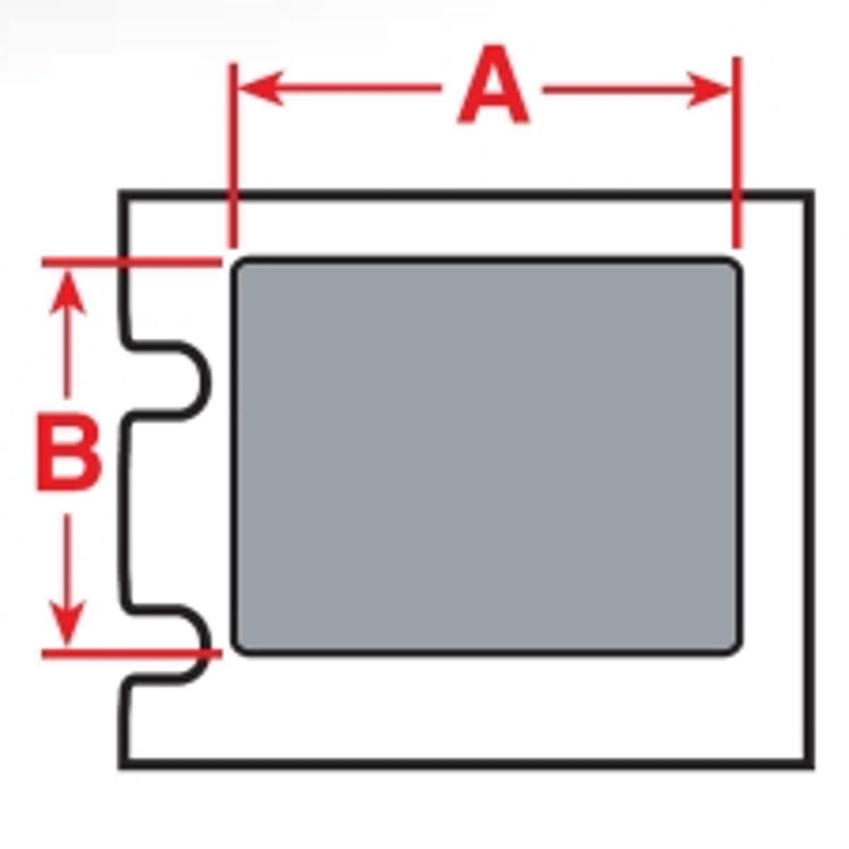 Brady, B30EP-171-593-SL, EPREP (neu), Polyester, Silber, glänzend, 26.92 x 12.45 mm, permanent (500 E.)
