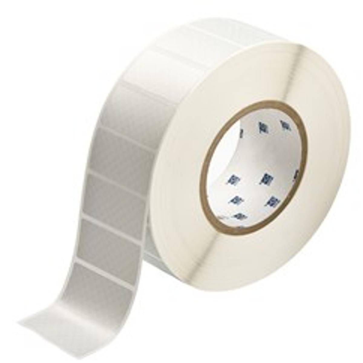 Brady, THT-17-428-3, metallisierter Polyester, 50.80 x 25.40 mm, permanent (3000 E.)