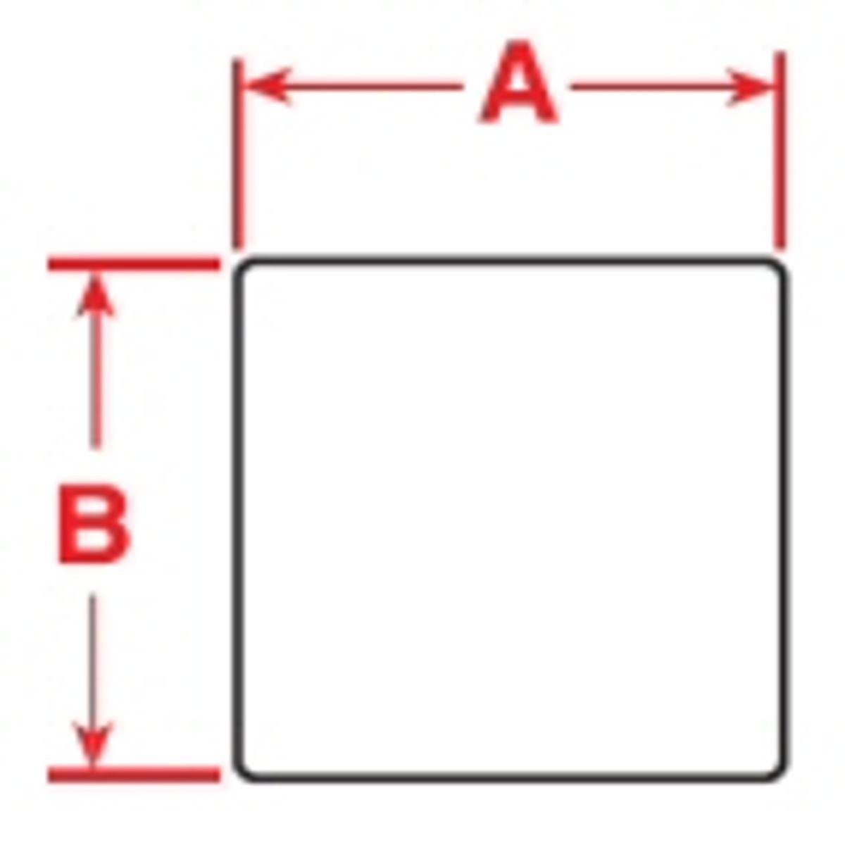 Brady, BPT-642-461AW, Polyester, Weiß, 57.15 x 19.05 mm, permanent (2000 E.)