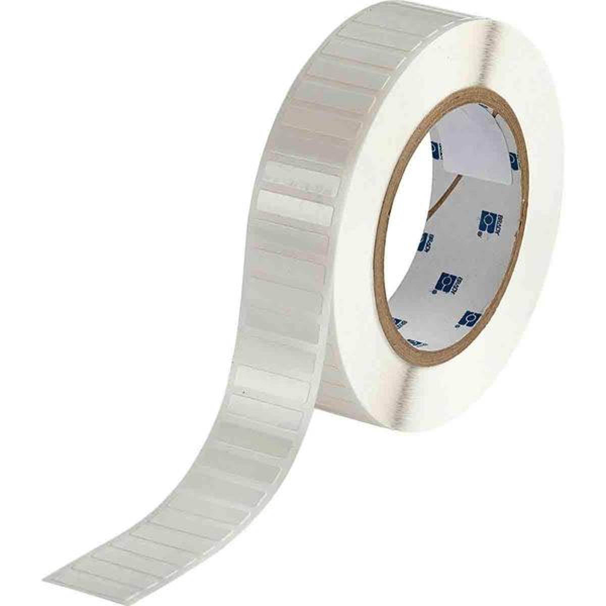 Brady, THT-199-498-3, Vinylgewebe, Weiß, 26.67 x 6.35 mm, wiederablösbar (3000 E.)