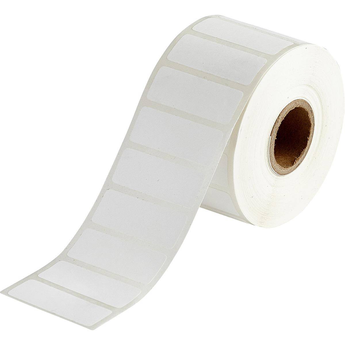 Brady, BPT-740-155, B-7606, Papier, Weiß, 101.60 x 38.10 mm, permanent (1 VE = 12 Rollen á 960 E.)