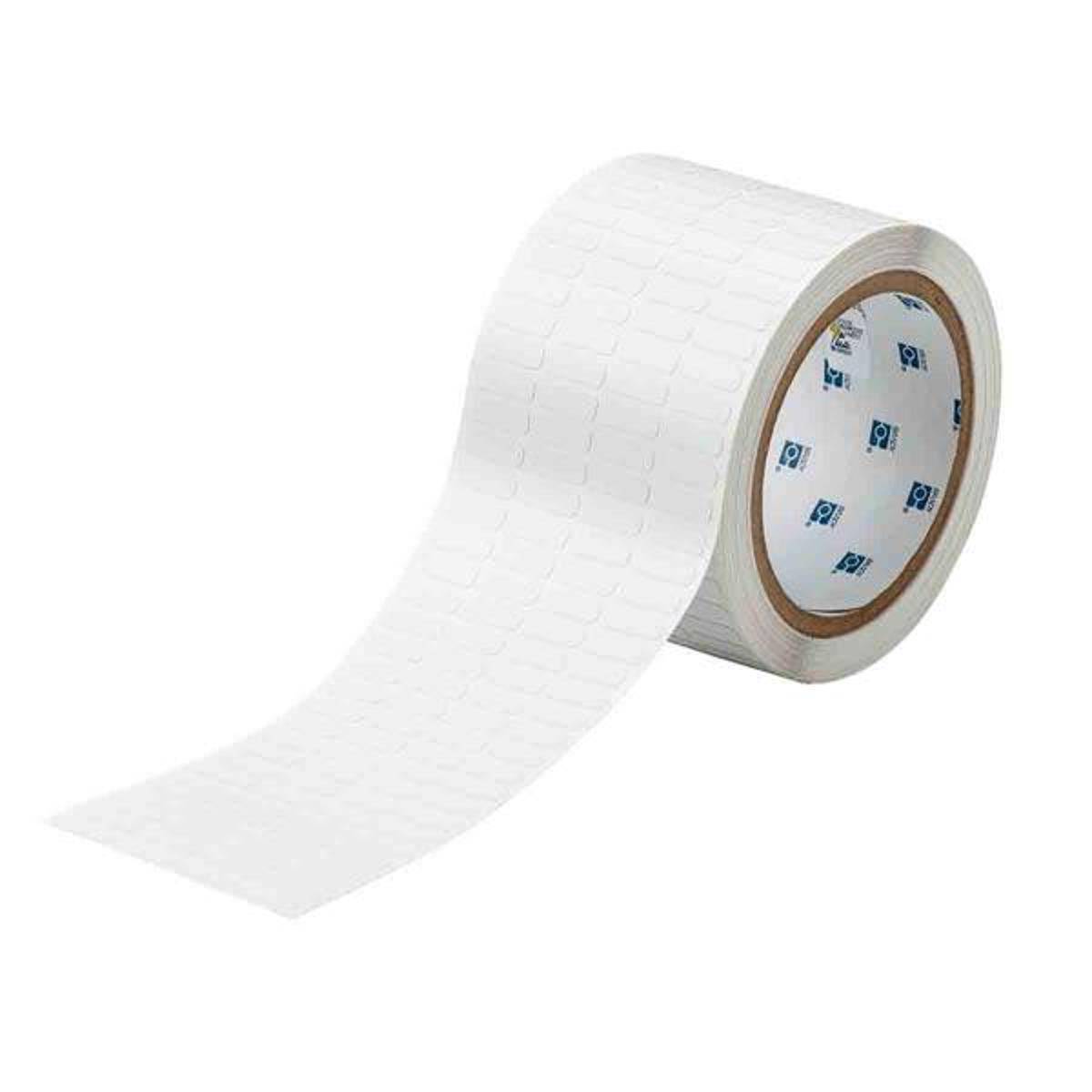 Brady, THT-14-719-10, Spannungsableitendes Polyimid, Weiß, matt, 16.51 x 5.08 mm, permanent, 4-bahnig (10000 E.)