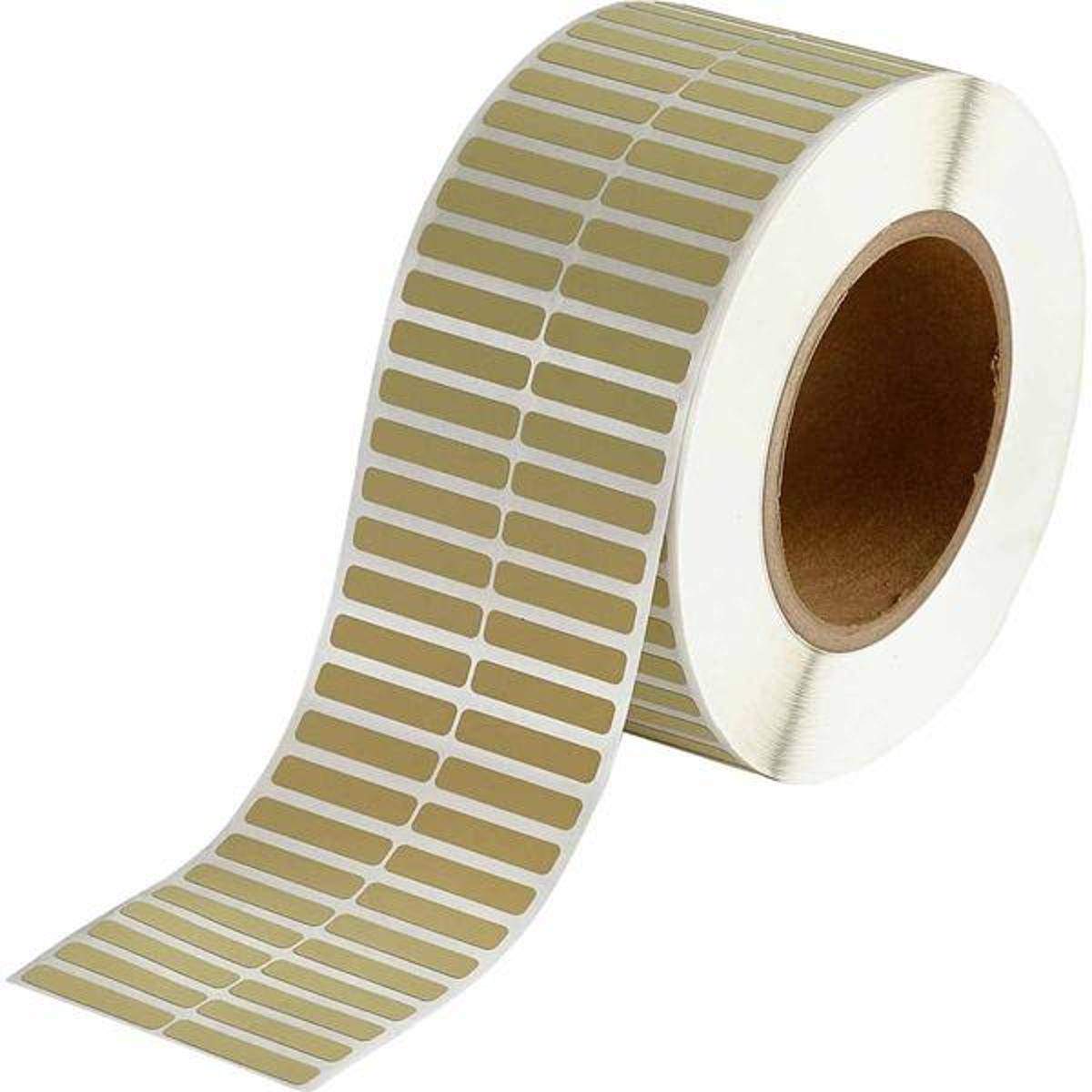 Brady, THT-13-724-10, Polyimid, Beige, matt, 31.75 x 6.35 mm, permanent, 2-bahnig (10000 E.)