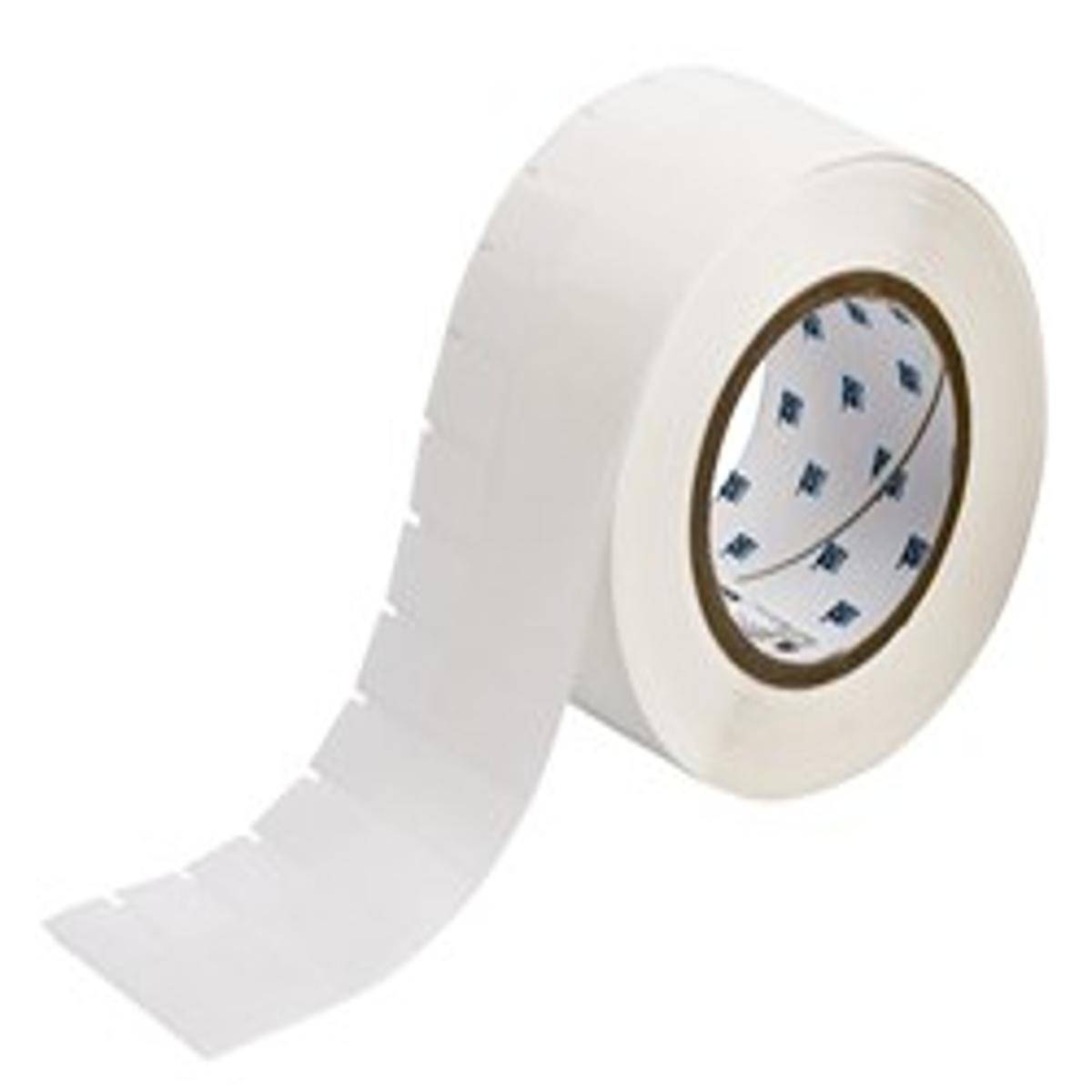 Brady, THT-153-461-3, Polyester, selbstlaminierend, Weiß/Transparent, 15.24 x 25.40(66.68) mm, permanent (3000 E.)